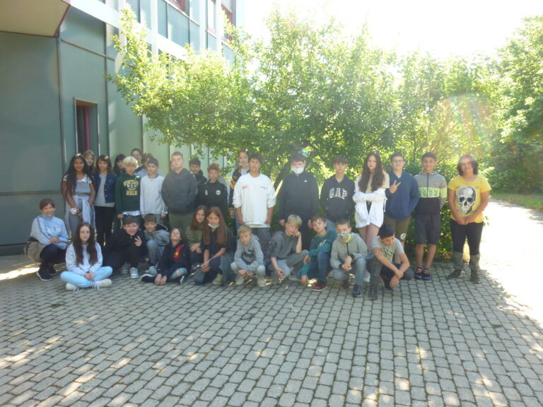 Mittelschule Garching 5a und 5b  01.06.2022